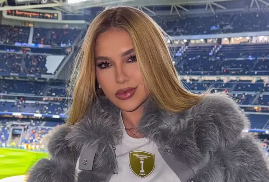 Virginia Fonseca vai a jogo de Vini Jr. — Foto: Reprodução/Instagram