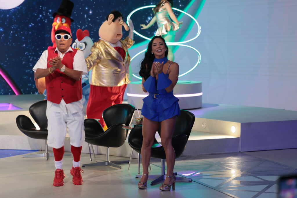 Liminha e Rafinha Viscardi - Foto Divulgação - Rogerio Pallatta/SBTFoto Divulgação - Rogerio Pallatta/SBT