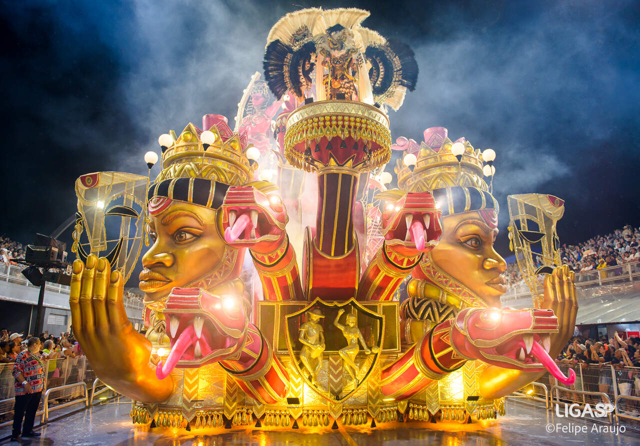 Mocidade Alegre Campeã Carnaval 2026 - Crédito da Foto: Felipe Araujo / Liga-SP