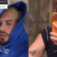 Zé Felipe exibe nova tatuagem após Virginia mostrar novos desenhos — Foto: Reprodução/Instagram