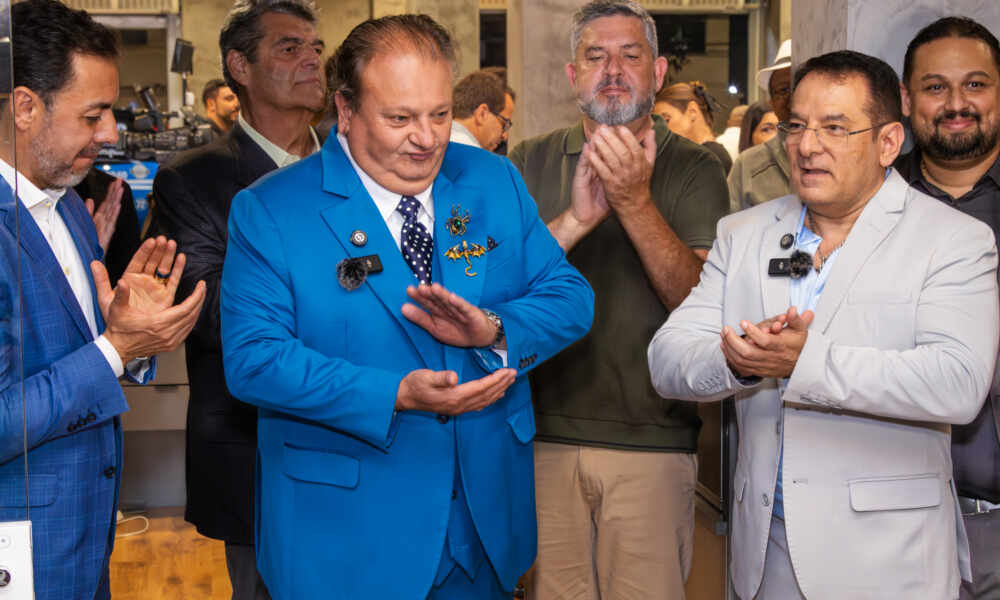 Erick Jacquin e Farde Estephanovichil, CEO da Moncoc - Foto Geovani Moreira