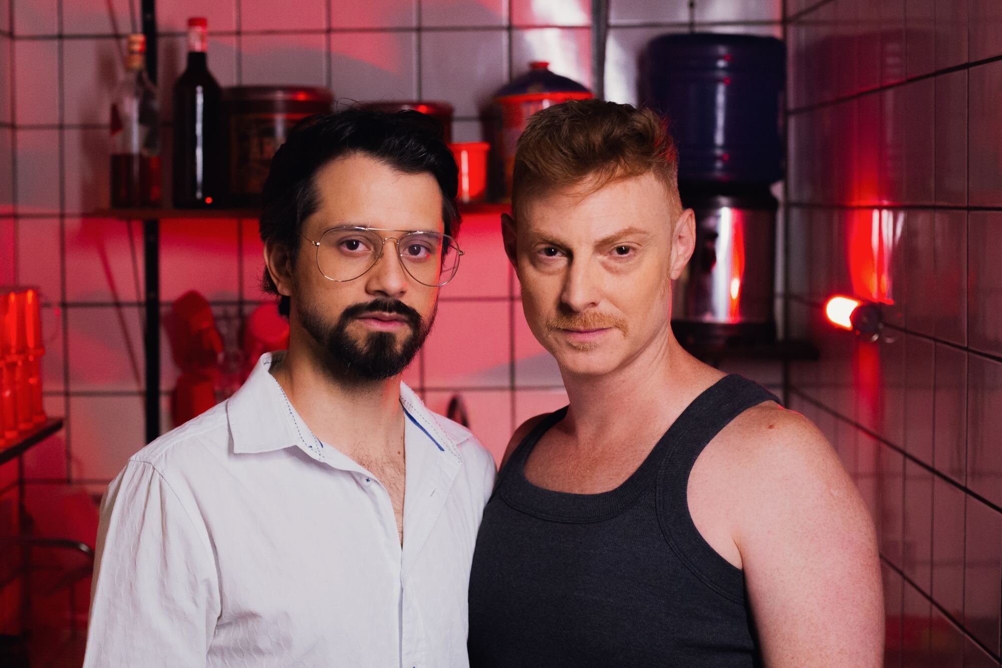 Juan Tellategui e Cícero de Andrade - Foto Divulgação