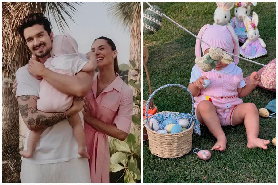 Serena, filha de Luan Santana e Jade Magalhães – Foto: Reprodução / Instagram