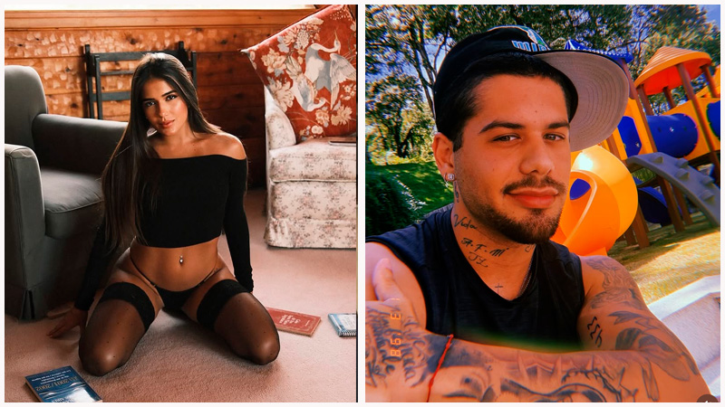 Zé Felipe e Luiza Marquesa - Foto Reprodução Instagram