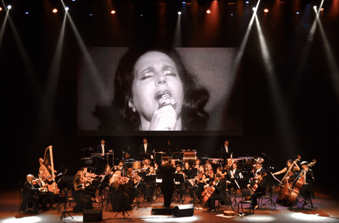 AMÁLIA RODRIGUES SINFÔNICO - Foto Reprodução