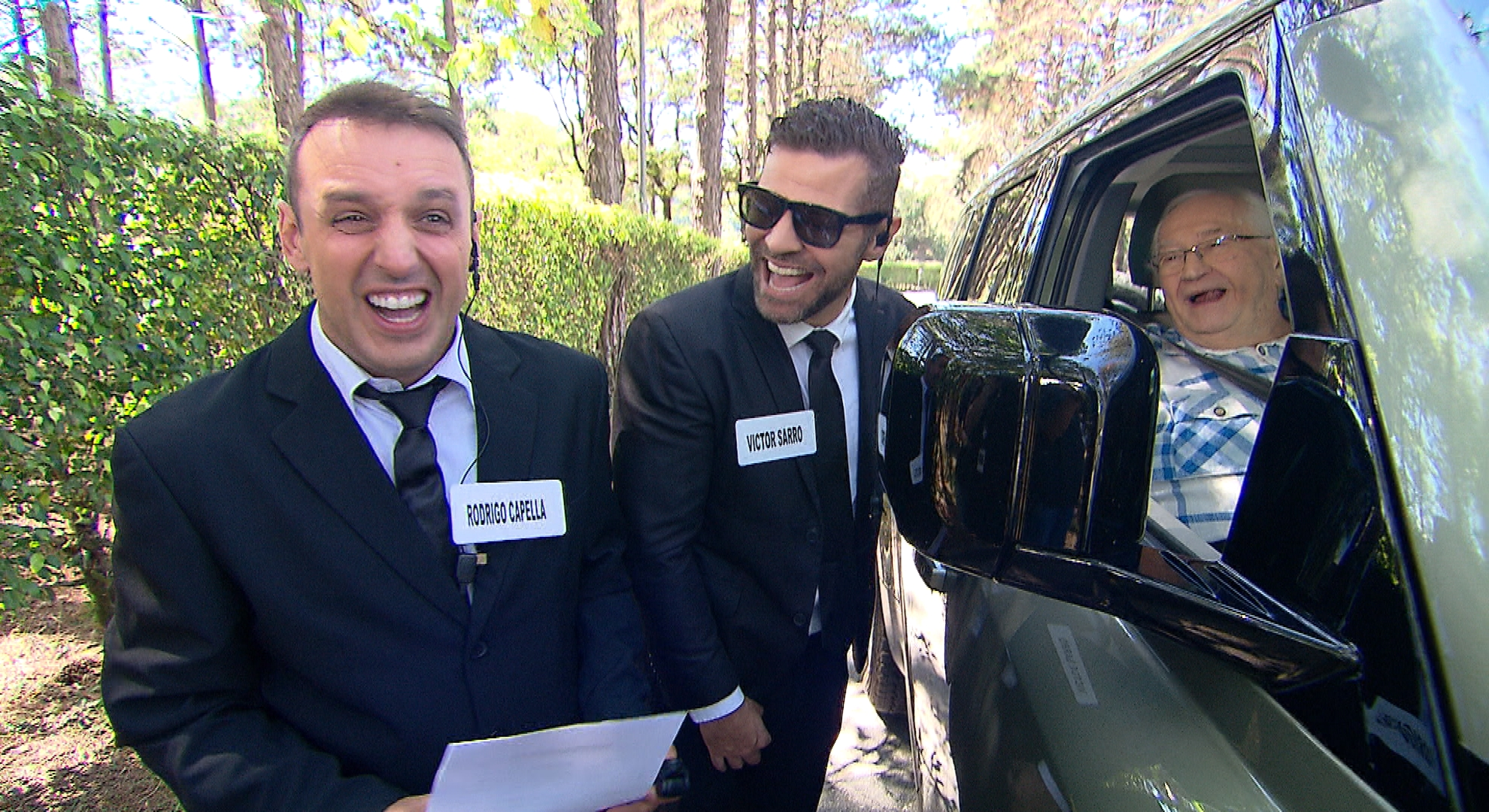 Victor Sarro e Rodrigo Capella - Fotos: Divulgação/SBT