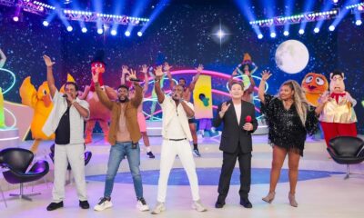 É o Tchan e Luis Ricardo - Foto : Rogerio Pallatta/SBT