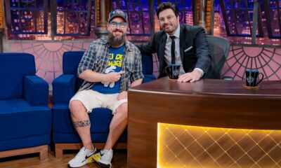 Cleber Rosa e Danilo Gentili - Foto Lourival Ribeiro - SBT