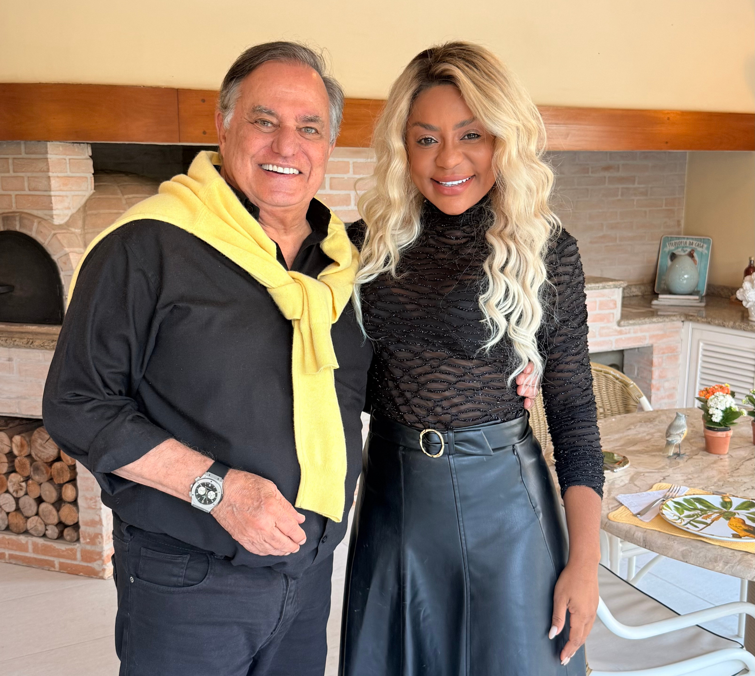 Cariúcha e Ronnie Von -Foto Divulgação