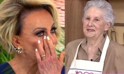 Ana Maria Braga e sua mãe, Dona Lourdes - Foto Reprodução/Internet