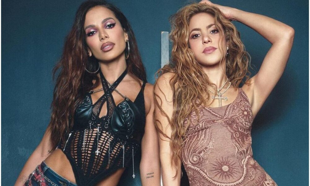 Anitta e Shakira - Foto Reprodução Instagram