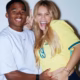 Endrick e a esposa Gabriely Miranda — Foto - reprodução: Instagram