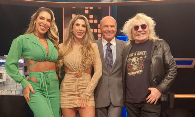 Marcelo de Carvalho, cantor Ovelha, Ana Paula e Tati Minerato - Foto Divulgação