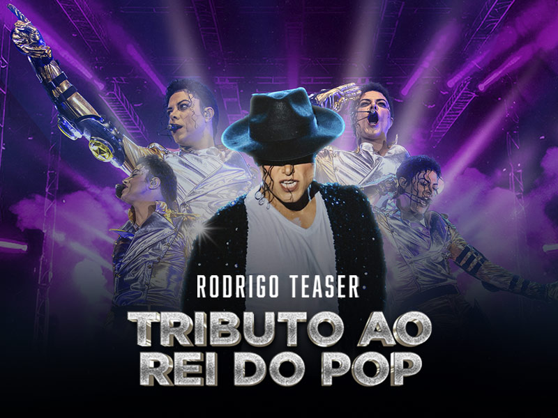 RODRIGO TEASER - TRIBUTO AO REI DO POP - Foto Divulgação