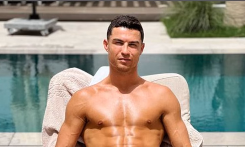 Cristiano Ronaldo posta foto de sunga nos Estados Unidos — Foto: Reprodução/Instagram