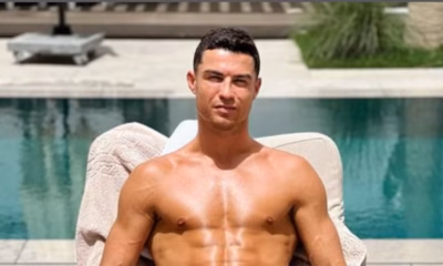 Cristiano Ronaldo posta foto de sunga nos Estados Unidos — Foto: Reprodução/Instagram