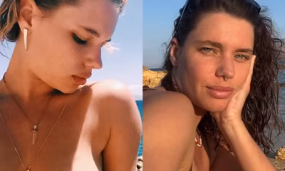 Bruna Linzmeyer posa topless em ilha na Grécia - Foto Reprodução:Instagram