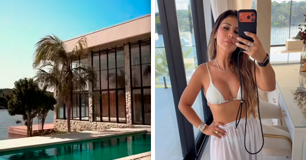 Casa Praia Simone Mendes - Foto Instagram