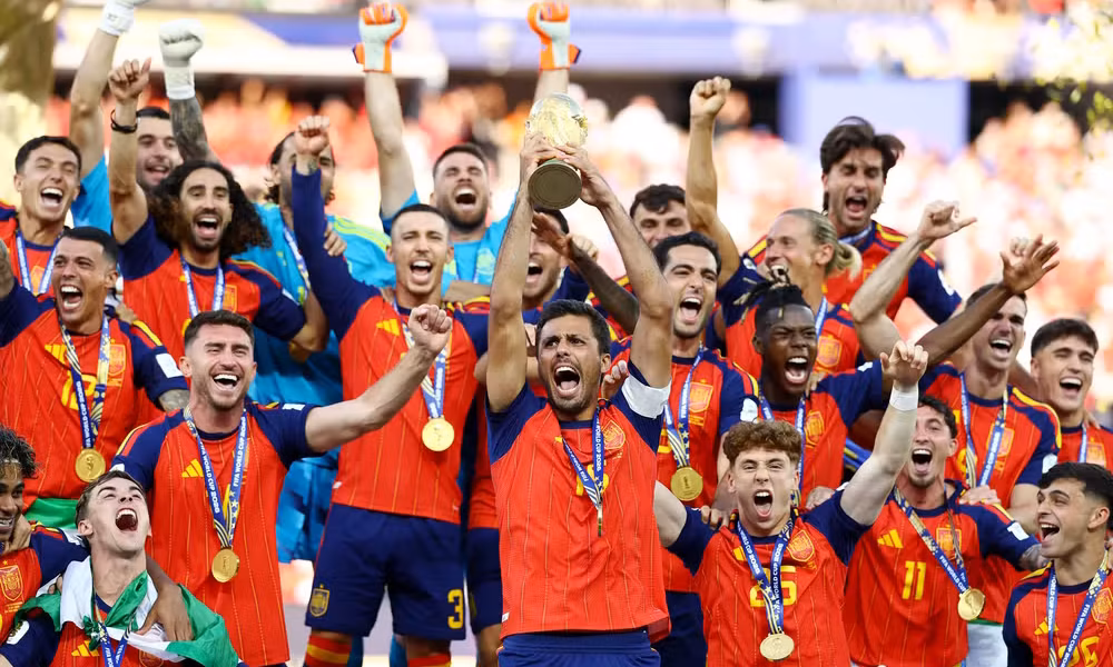 Espanha é campeã mundial — Foto- ReutersEspanha é campeã mundial Foto Reprodução