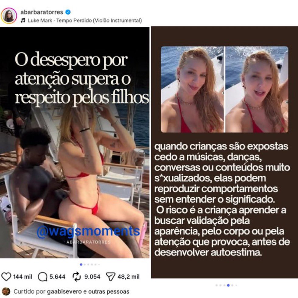 Foto Instagram: @abarbaratorres