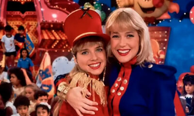 Leticia Spiller e Xuxa na época que Leticia era Paquita - Foto Reprodução Instagram