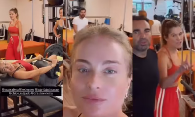 Angélica treina com Famosos - Foto Reprodução Instagram