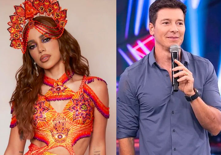 Anitta e Rodrigo Faro - Foto Reprodução