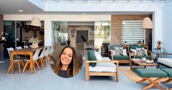 Casa de Viviane Araujo - Foto Instagram