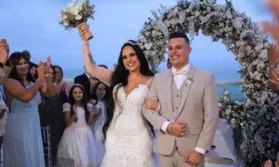 Cantora Perlla e Patrick Abrahão - Foto Reprodução