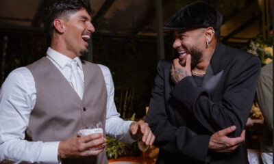 Medina e Neymar no Casamento - Foto Reprodução instagram @neymarjr