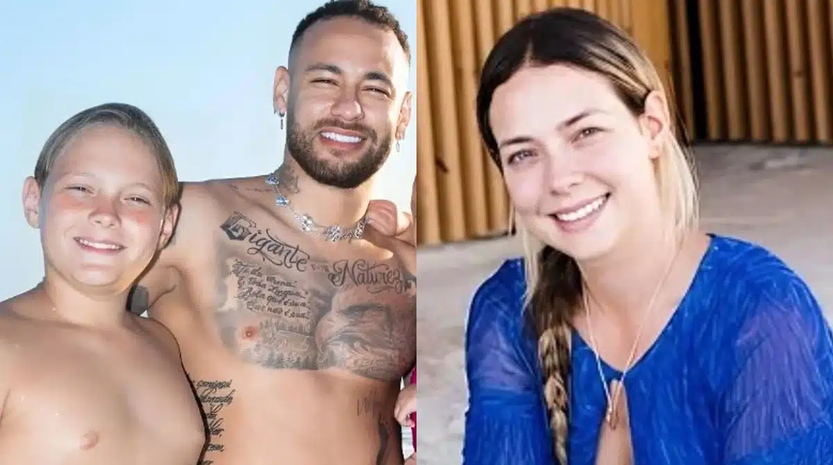Davi Lucca, Neymar Jr e Carol Dantas - Foto Instagram