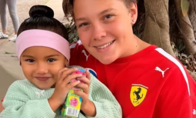 Davi Lucca ea irmã Mavie - Foto Reprodução Instagram