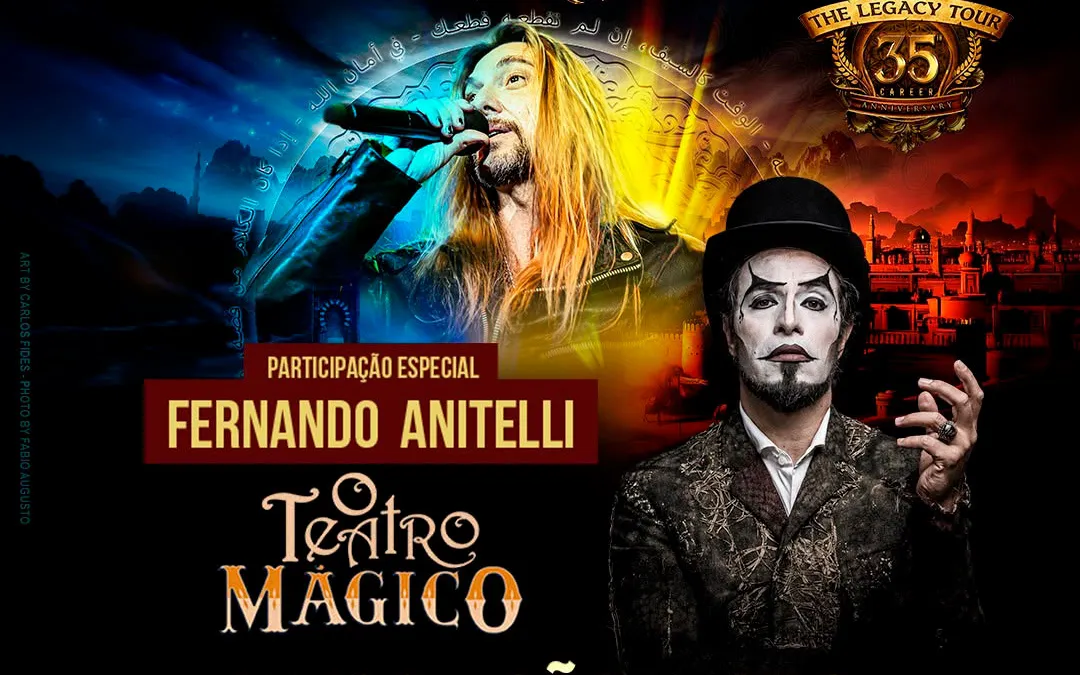 Edu Falaschi convida o Teatro Mágico Foto Divulgação