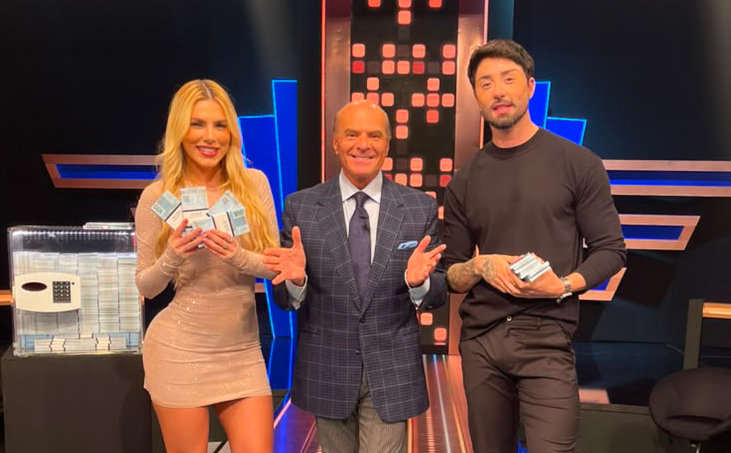 Erika Schneider, Marcelo de Carvalho e Rico Melquiades - crédito: Divulgação RedeTV!