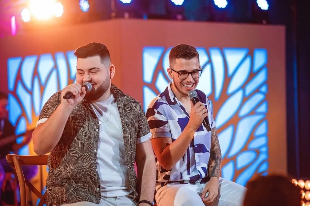 Dom Vittor e Gustavo Foto: Reprodução Instagram