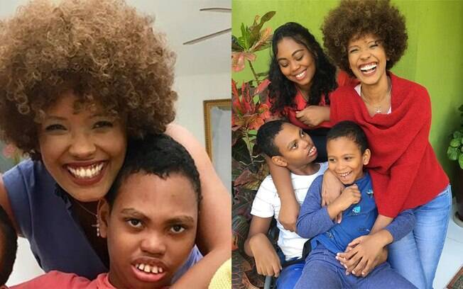 Isabel Fillardis e filhos Foto Reprodução Instagram
