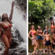 JU Paes, com familia e Amigos - Foto Reprodução Instagram