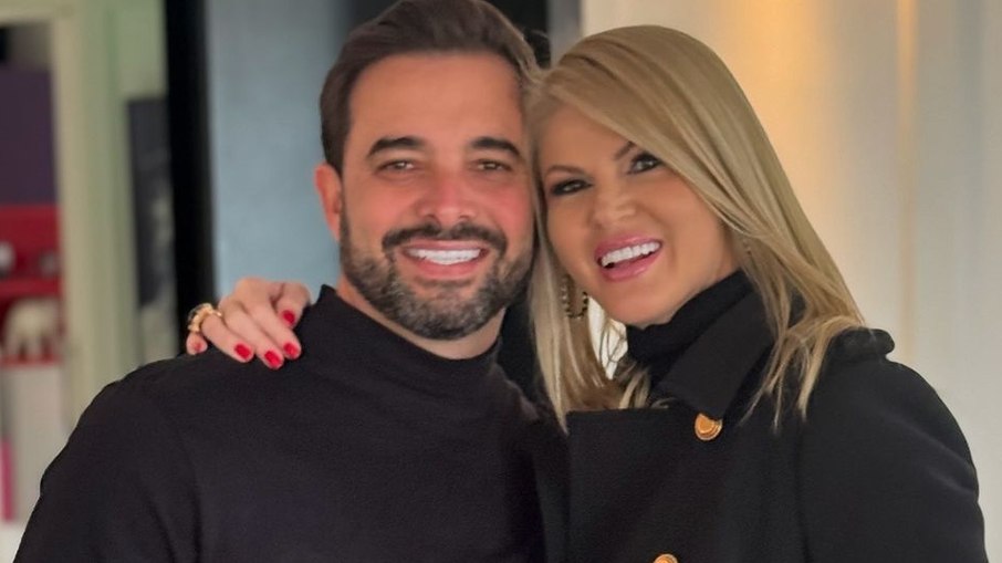 Val Marchiori e o marido, Dr. Amilton Augusto - Foto Divulgação