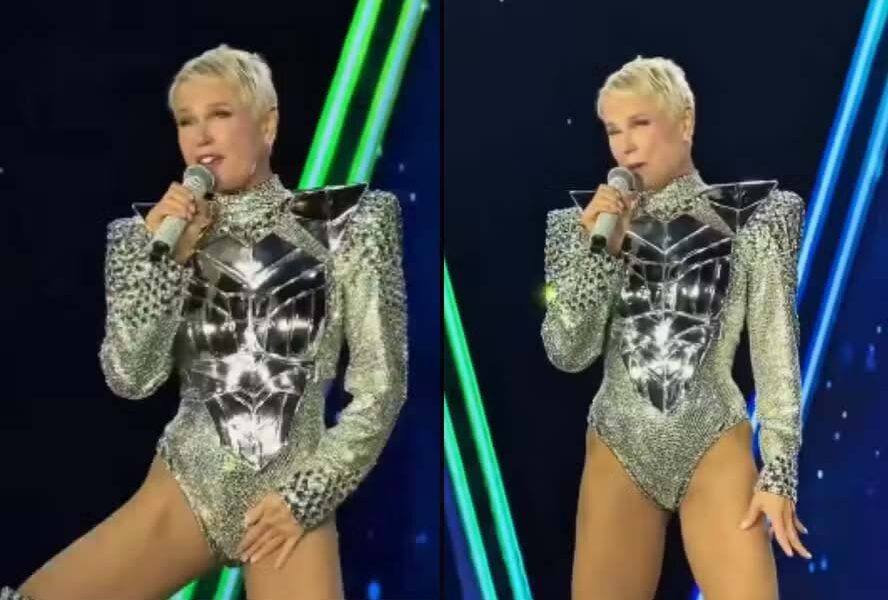 Xuxa em seu 2º show — Foto Reprodução