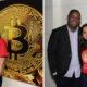 À esquerda, Christian Malheiros e Lorena Comparato caracterizados para o filme “O Faraó dos Bitcoins”. Crédito- Guilherme Leporace