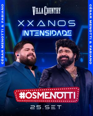 César Menotti e Fabiano - Foto Divulgação