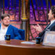 Giovanni Bocchi no The Noite - Fotos: Lourival Ribeiro/SBT e Divulgação/SBT