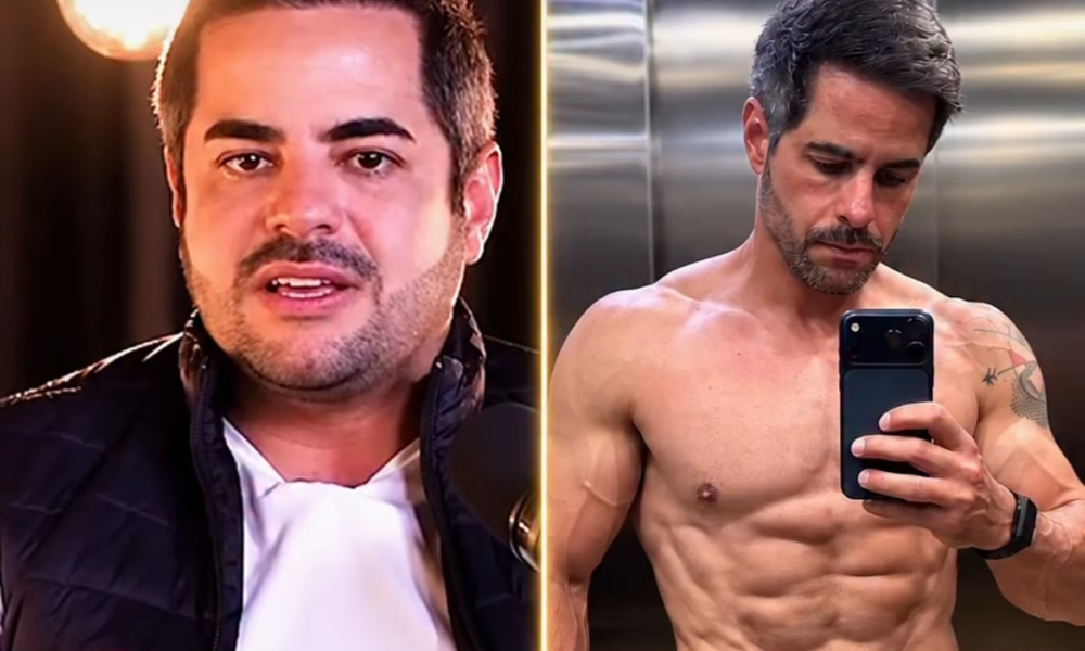 Kaká Diniz mostrou antes e depois do corpo (Crédito- Reprodução Instagram @kakadiniz)