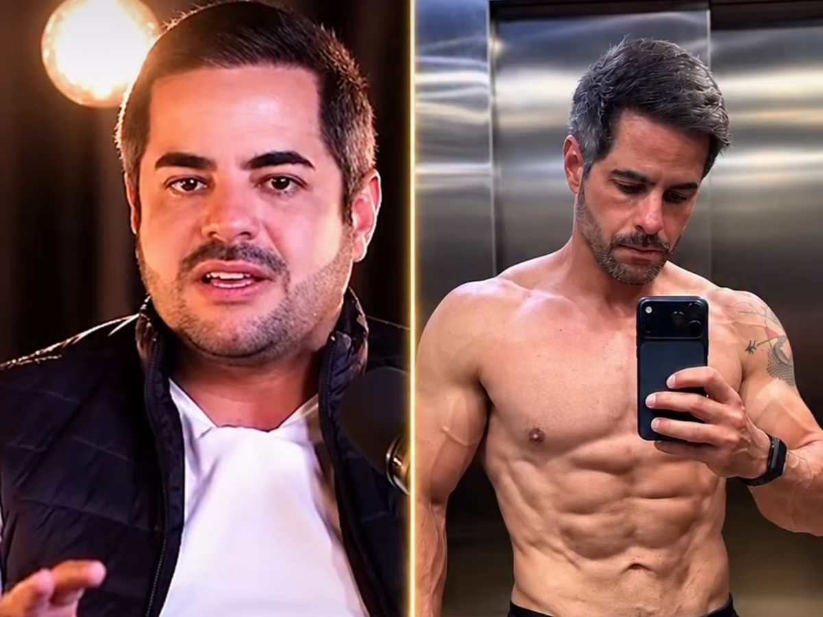 Kaká Diniz mostrou antes e depois do corpo (Crédito- Reprodução Instagram @kakadiniz)