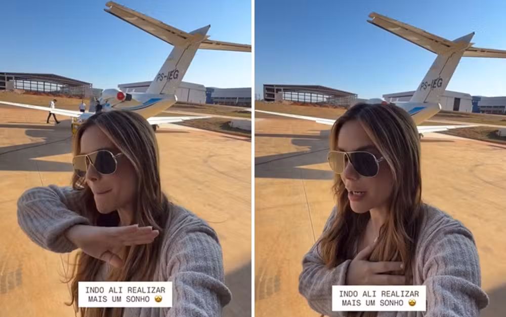 ariana Fagundes — Foto- Reprodução:TV Anhanguera
