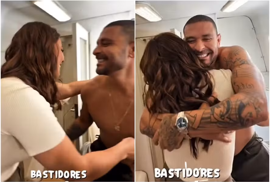 Paolla Oliveira e Diogo Nogueira se reencontraram — Foto- Reprodução:Instagram