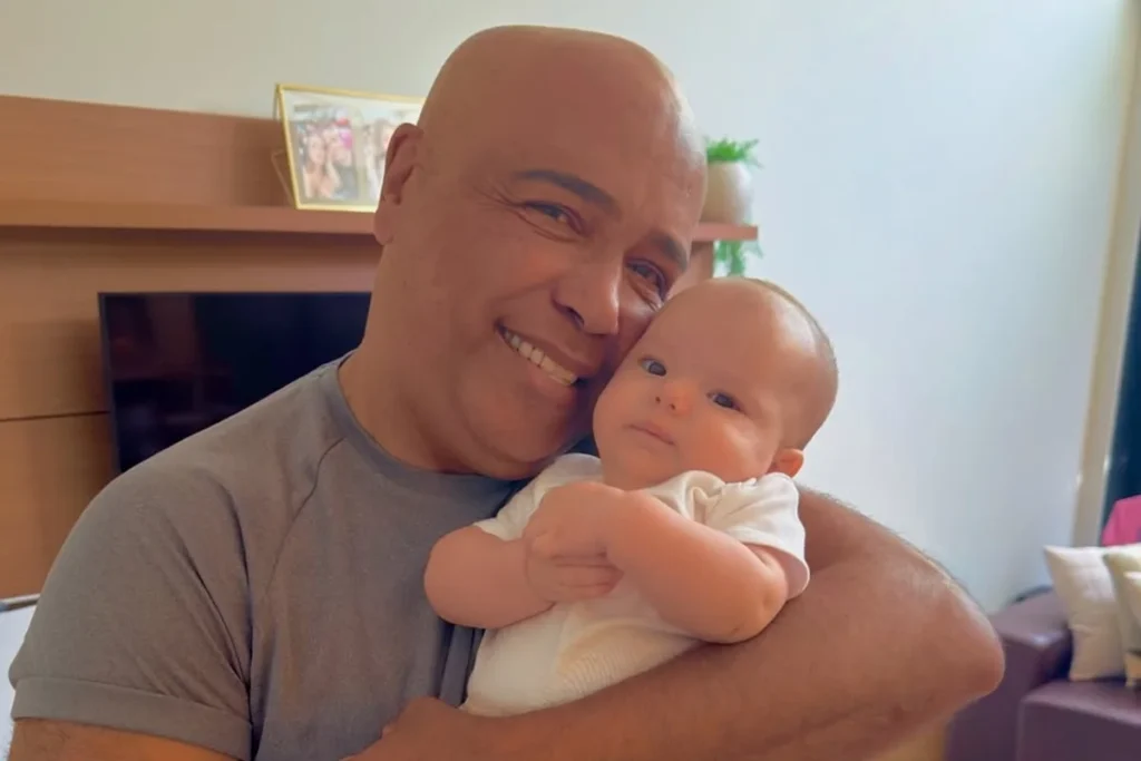 Rick e sua Neta - Foto Reprodução:Instagram