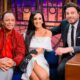 Jon Secada, Marina Elali e Danilo Gentili -The Noite Foto Lourival Ribeiro/SBT
