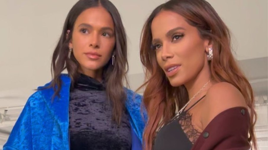 Bruna Marquezine e Anitta - Foto Reprodução
