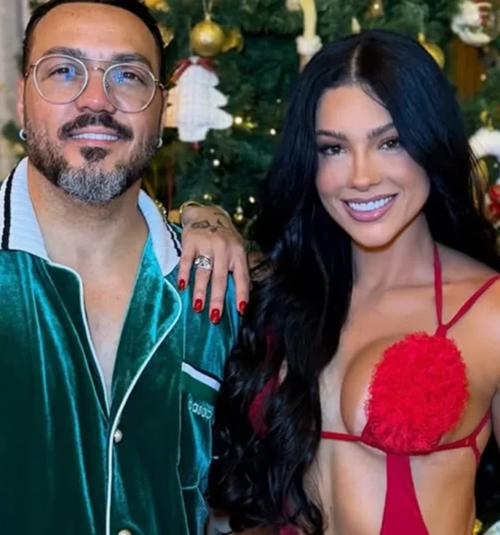 Belo e Rayane Foto Reprodução Instagram